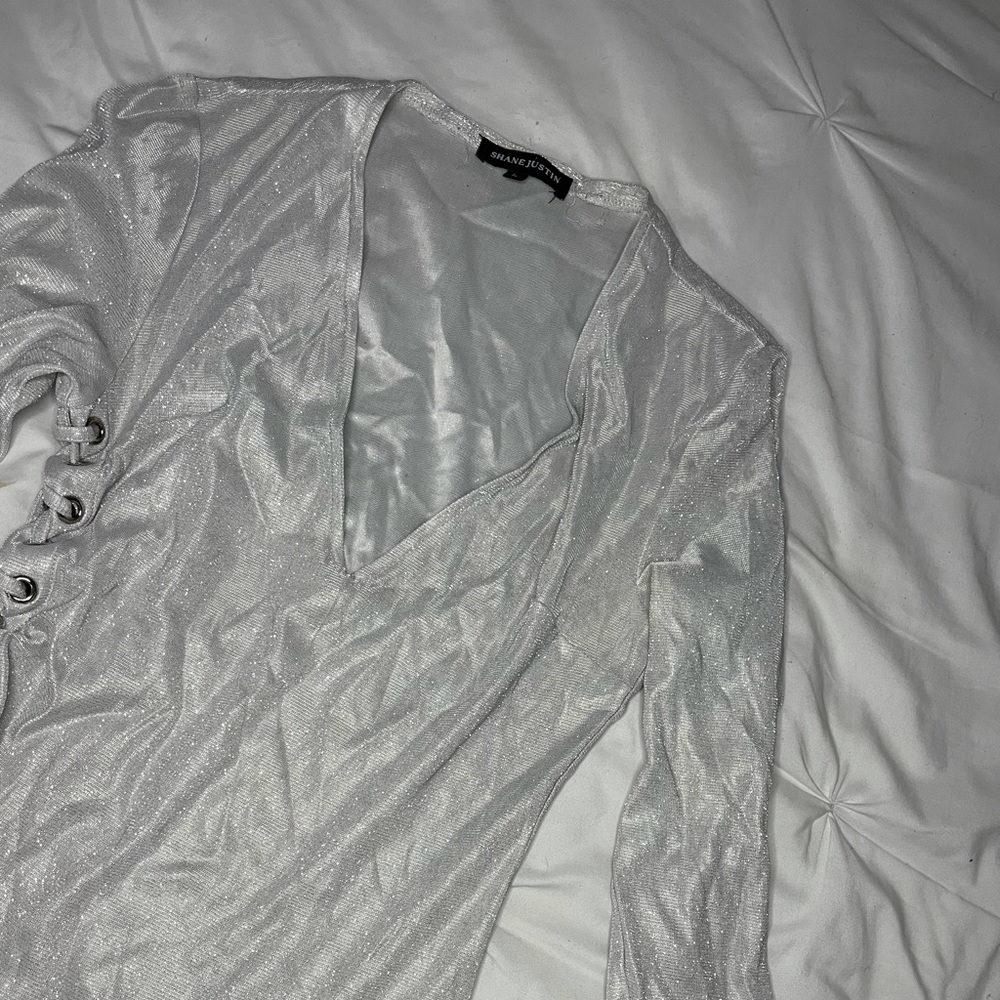 @Shane Justin  Silver Dress